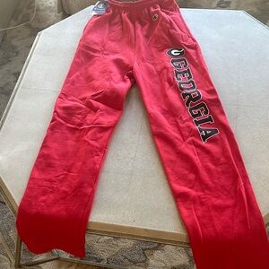 Champion Red Georgia Sweatpants